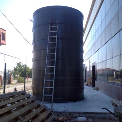 Hdpe Asit Depolama Tankı 3 metre genişlik 6 metre uzunluk yapılmaktadır