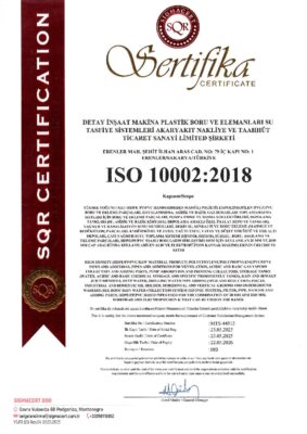 ISO 10002 2018